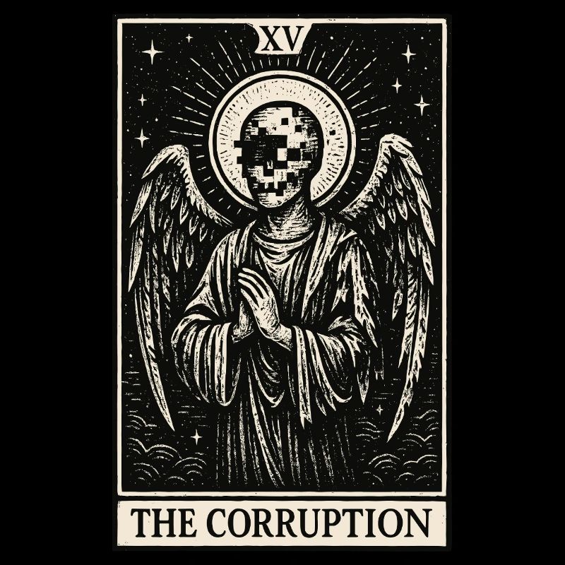 Tarot Datahoarding : L’Ange de la Corruption