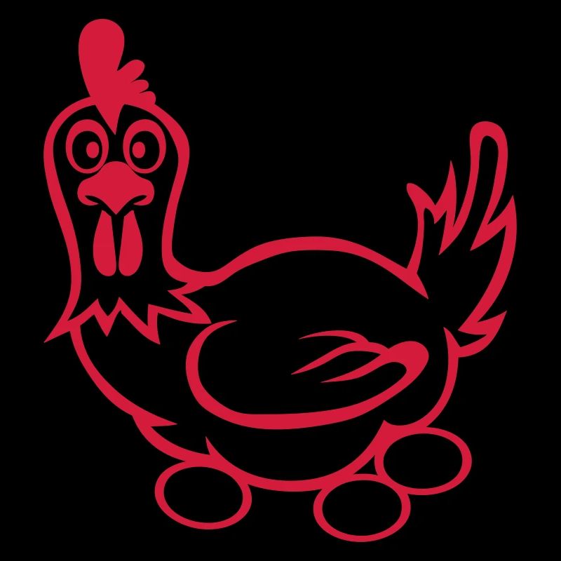 poule dessin oeufs chicken 102