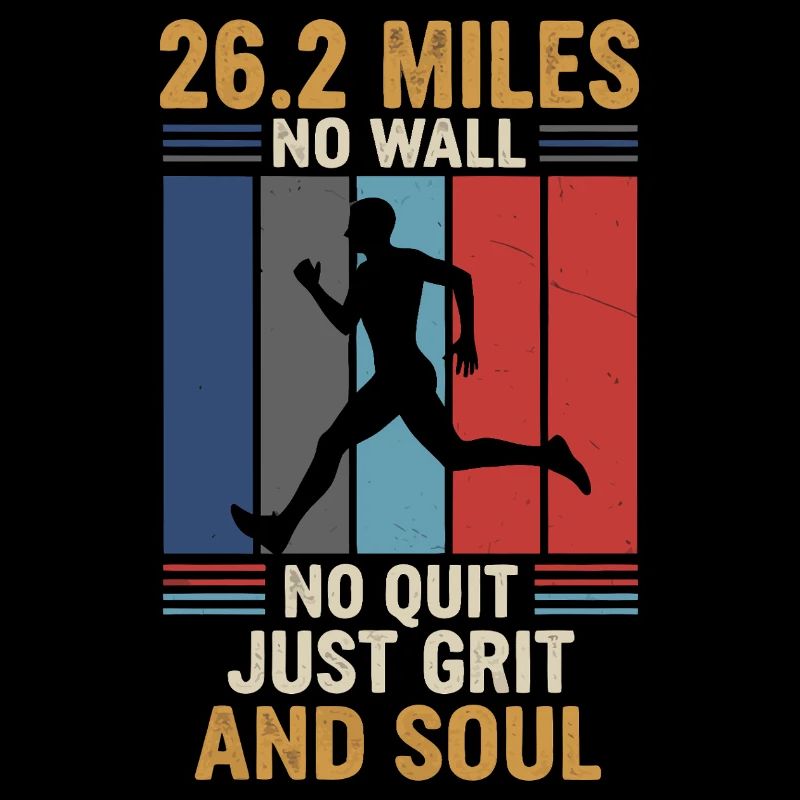 Marathon Runner 26.2 Miles
