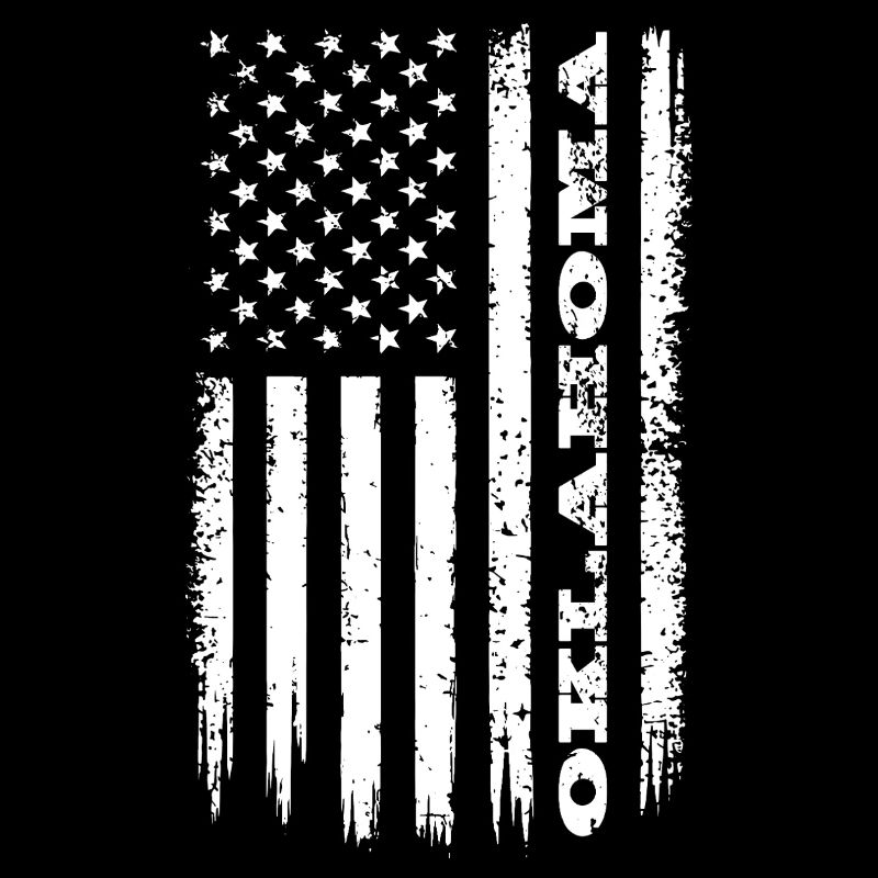 Flag USA Oklahoma State Gift