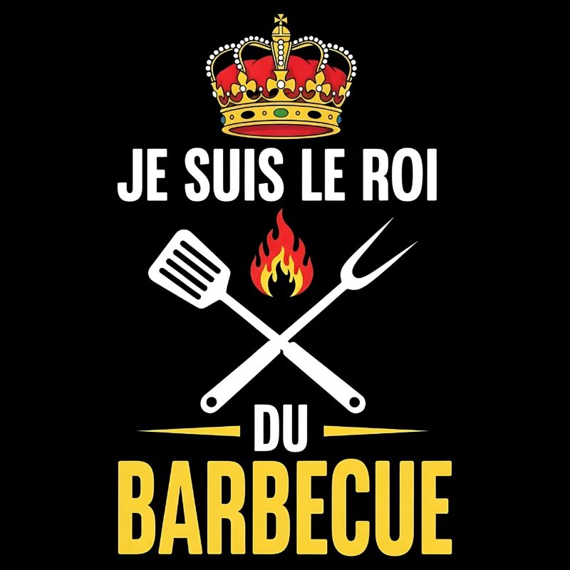 ICH BIN DER KÖNIG des BBQ