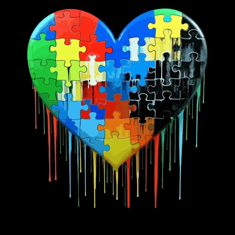 Autism Puzzle Heart