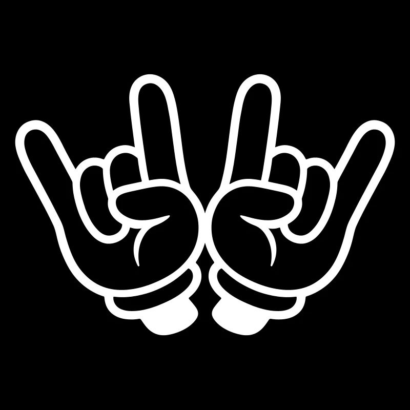 Party Hand Sign