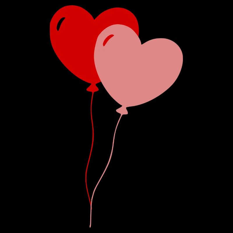 Herz-Luftballons