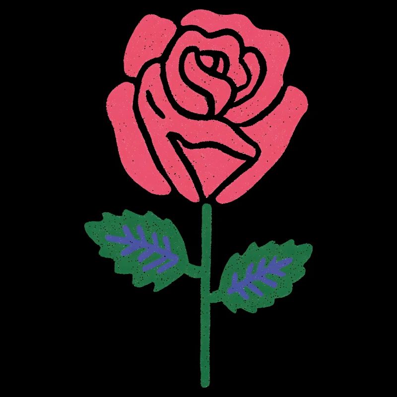 Lignes graphiques rose rose