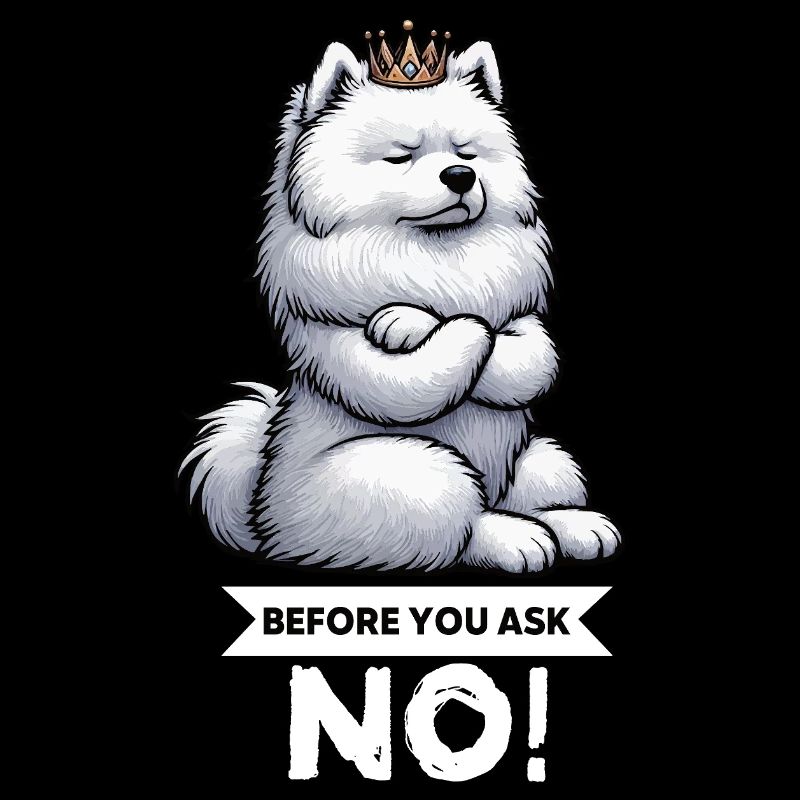 Before You Ask Samojede Samojedenbesitzer 