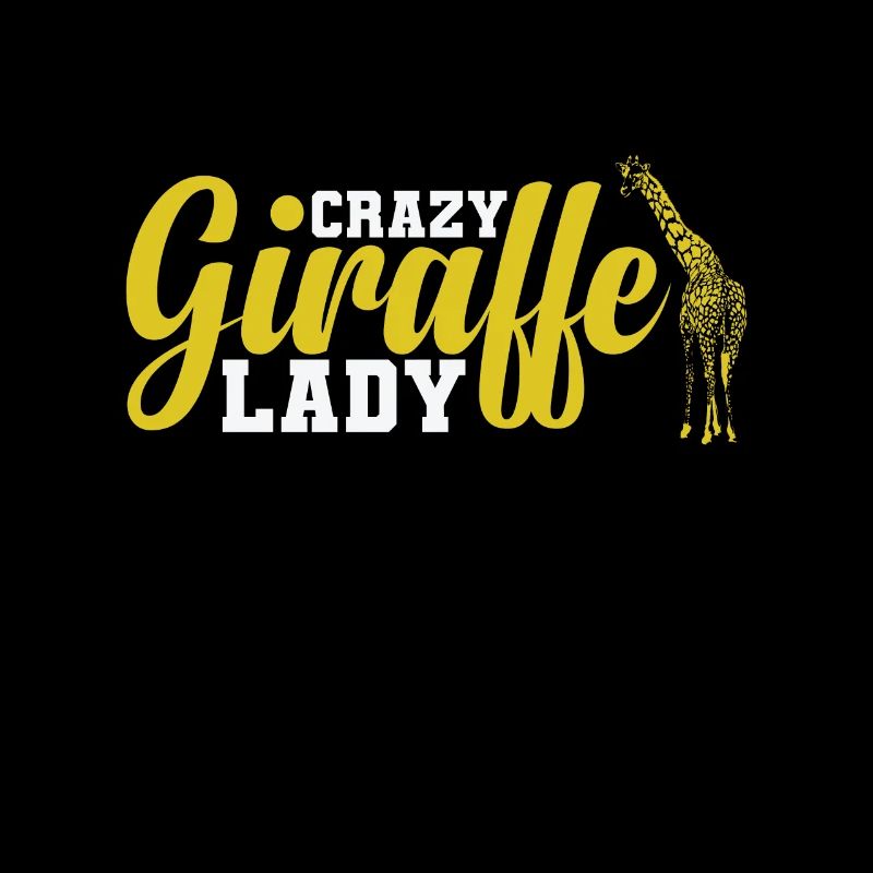 Crazy Giraffe Lady exotisches Tier