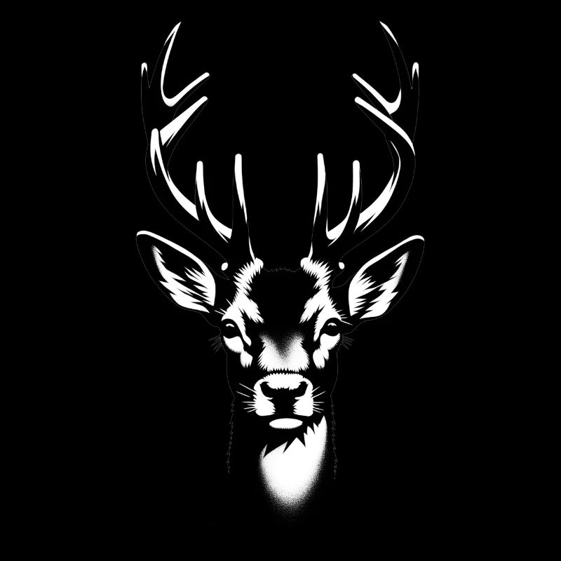 Hirsch | Hirschgeweih | Hirschkopf