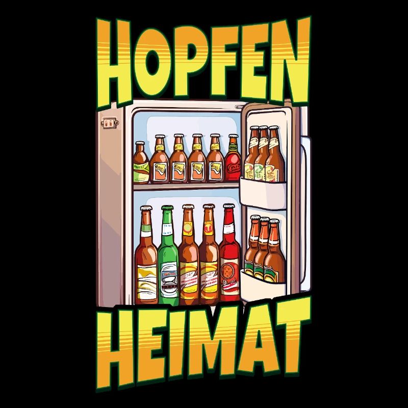 Beer Fridge Beer Bottles Men Drinking Funny