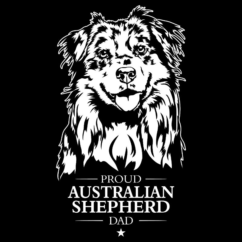 Australian Shepherd Dad Hunde Hütehunde Wilsigns