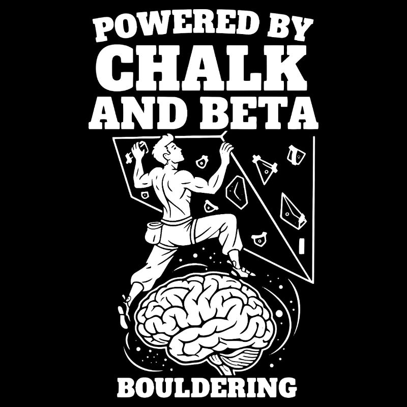 Powered By Chalk And Beta Bouldering Climb
