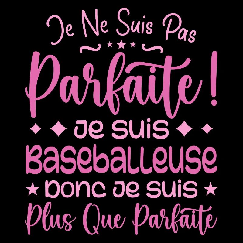 Baseballeuse plus que parfaite, métier de rêve