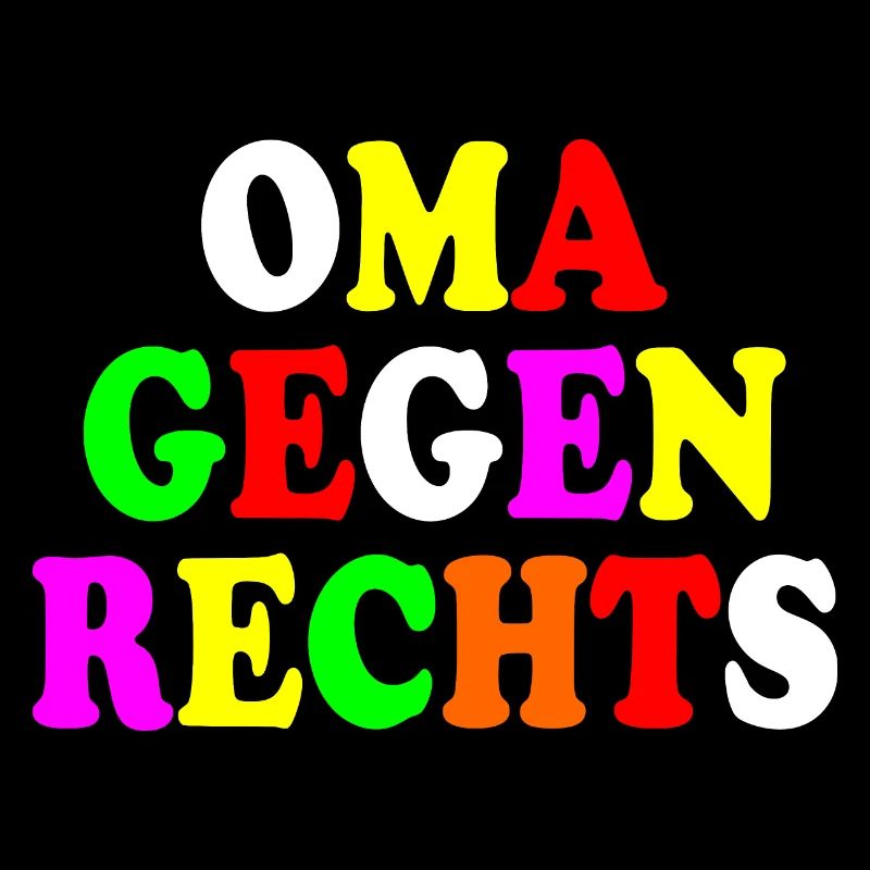 Oma gegen rechts