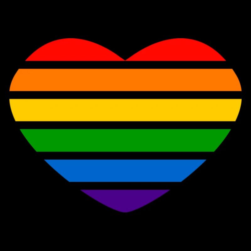 Herz - Regenbogen
