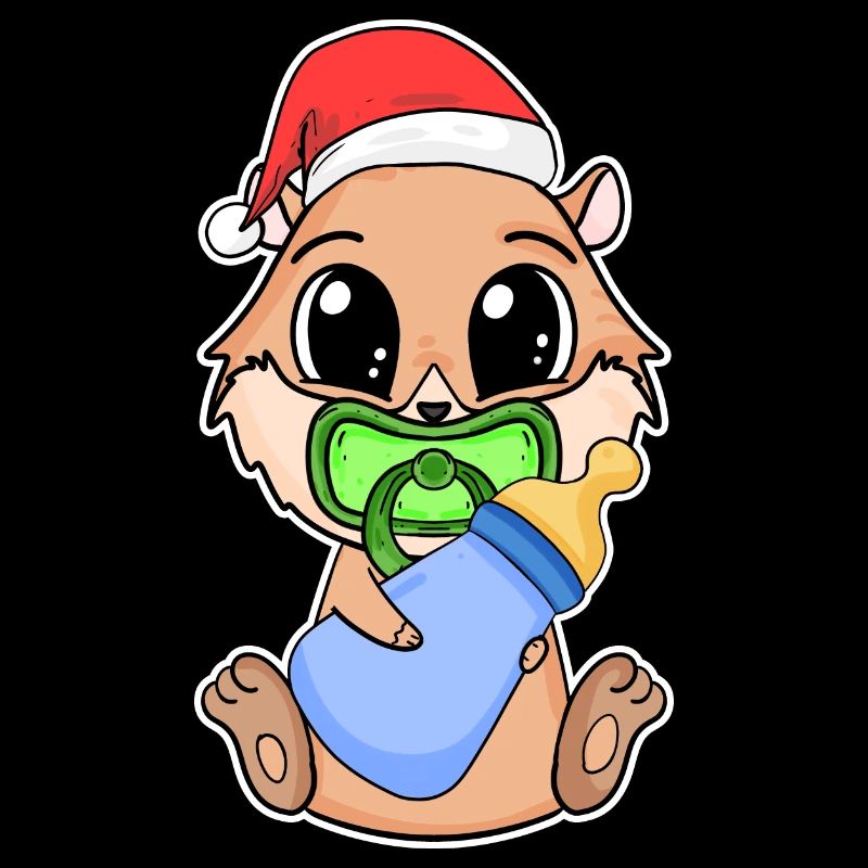 Cochon d’Inde Bébé Cochon d’Inde de Noël