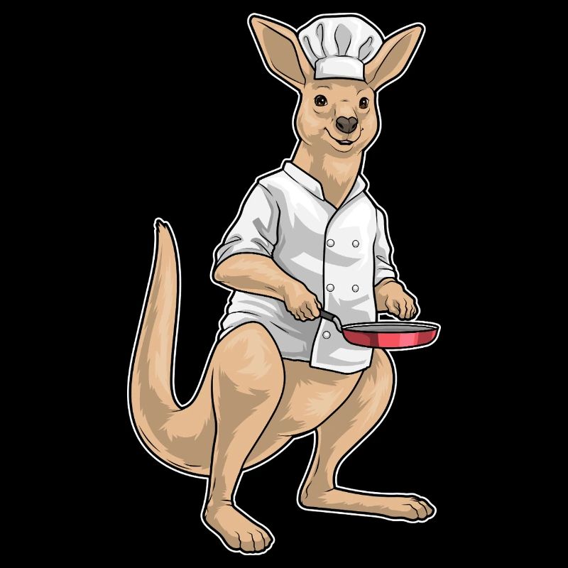 Cuisson de la poêle Kangourou