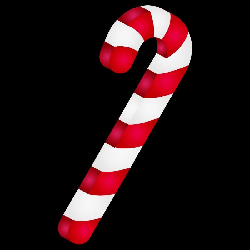 Canne de bonbon pour la saison de Noël sucrée