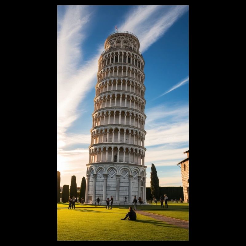 Der Schiefe Turm von Pisa