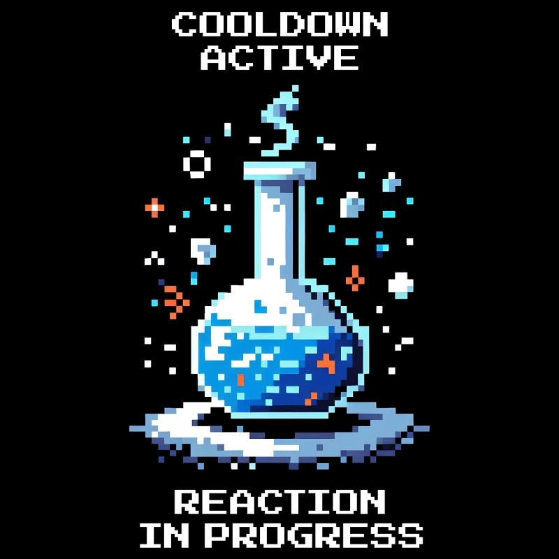 Cooldown active – reaction running | Chemistry
