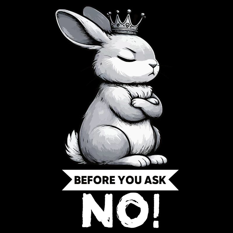 Avant que tu ne demandes à Rabbit Bunny Bunny Bunny Rongeur aux longues oreilles
