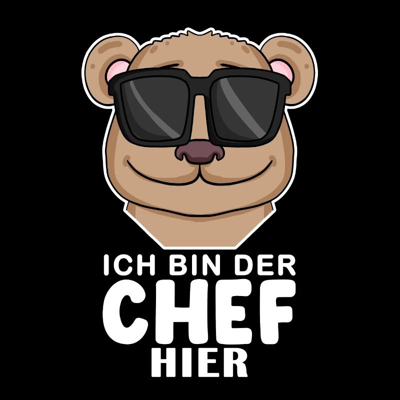 Cool Bär Chef Spruch