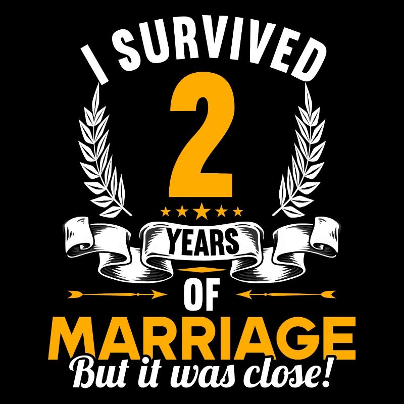 Ich habe 2 Jahre Ehe überlebt 2.Hochzeitstag