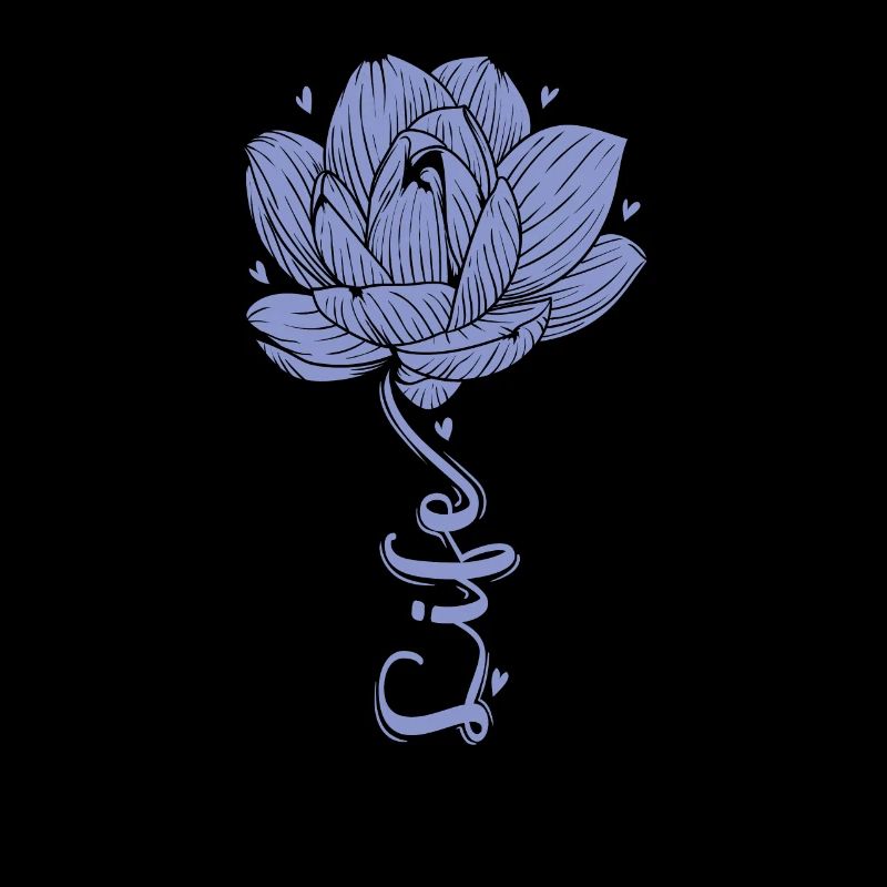 Lotus Flower Life comme fleur de tige
