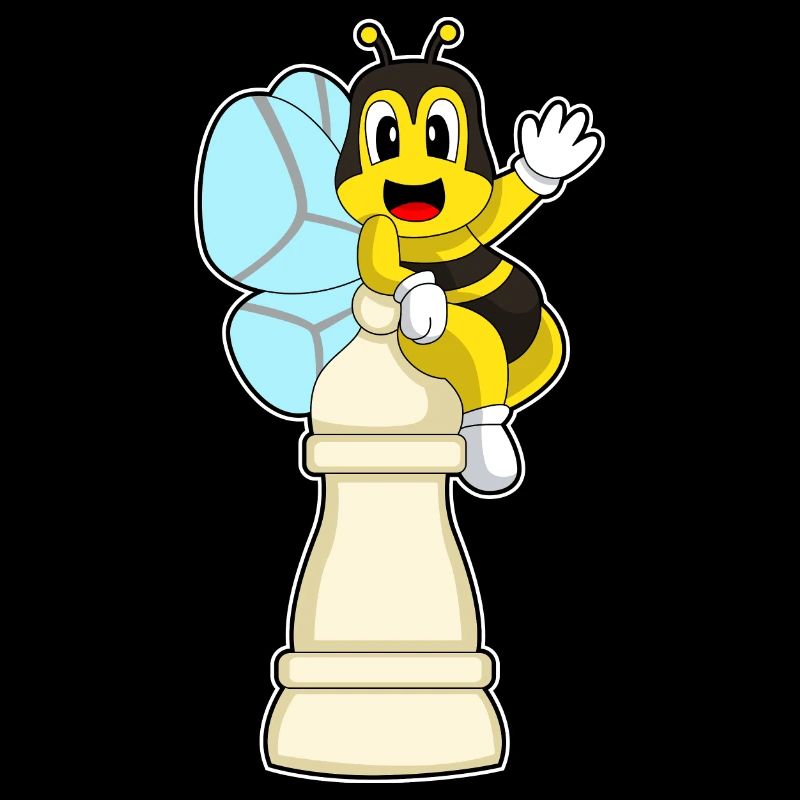 Pièce d’échecs Pion Abeille Échecs