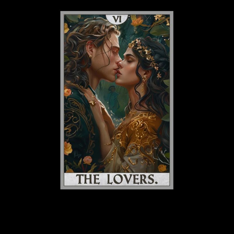 Tarotkarten Tarotkarte The Lovers Die Liebenden
