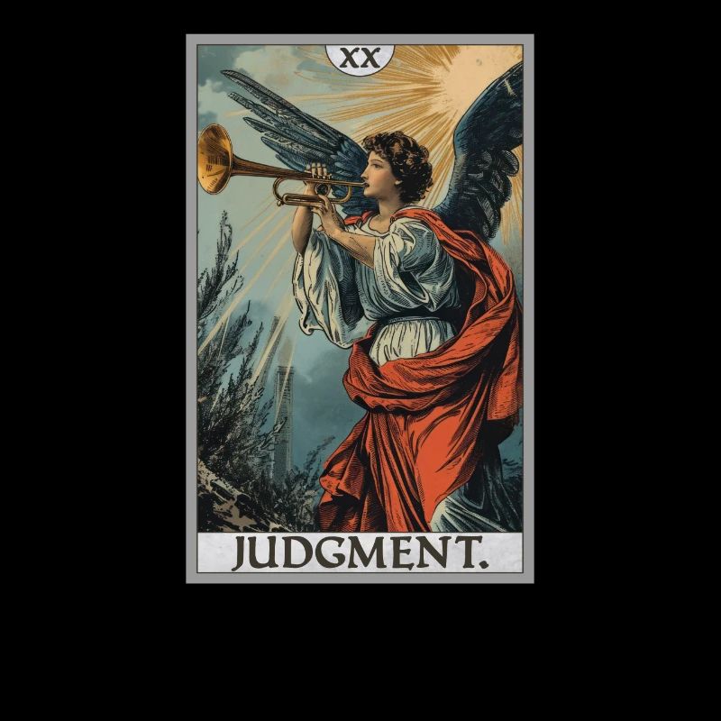 Tarot Cards Tarot Card 20 Judgment Court