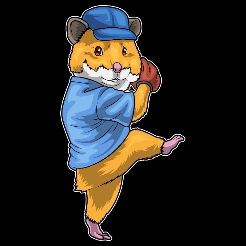 Hamster Baseball Gant de Baseball