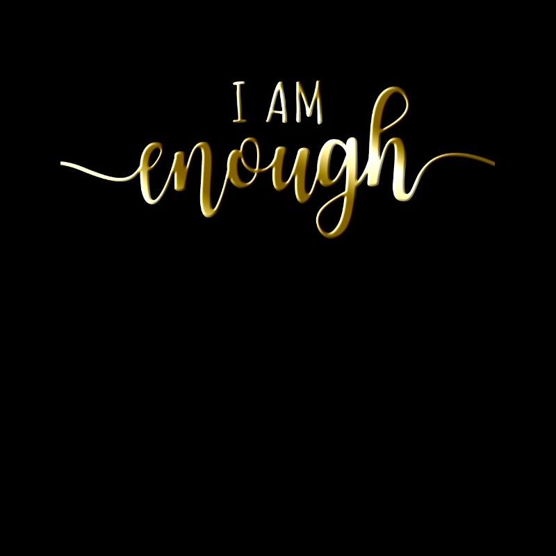I Am Enough Ich Bin Genug Affirmation Achtsamkeit