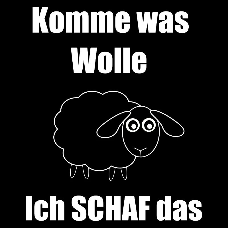 schwarzes Schaf komme was wolle