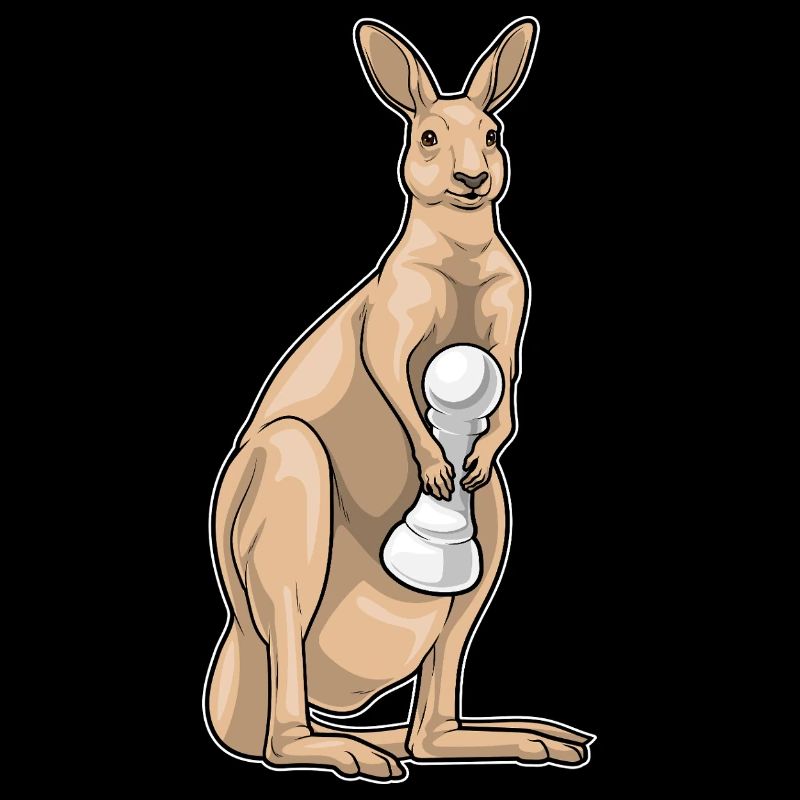 Kangourou Pièce d’échecs Pion Échecs