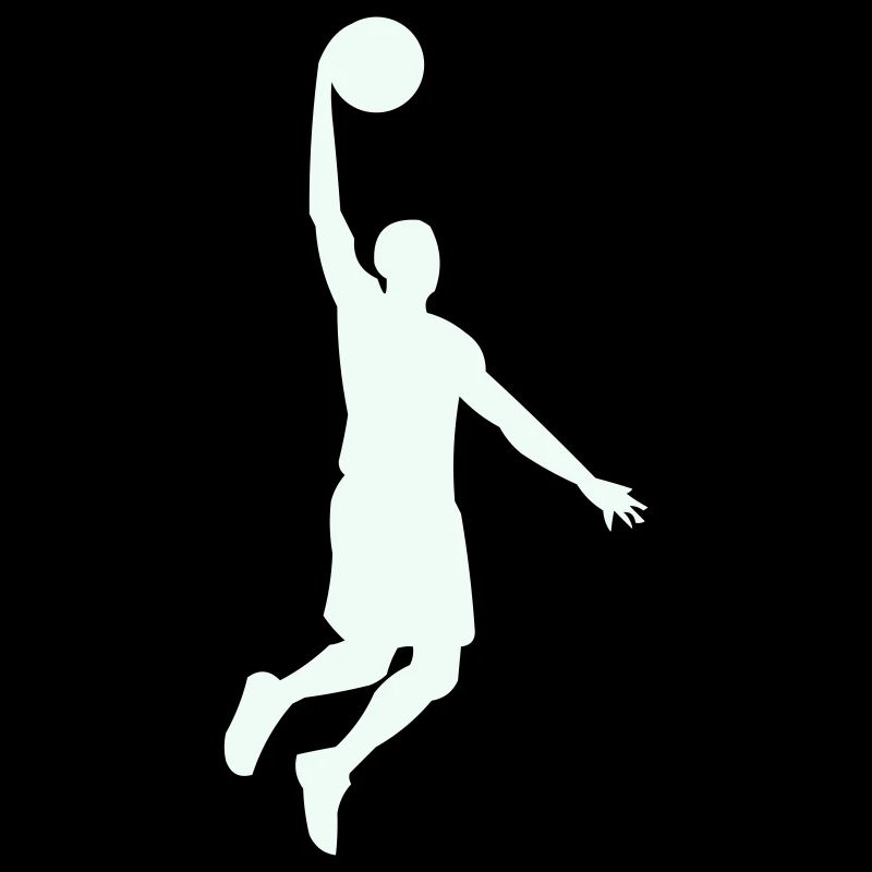 Silhouette de basket Dunning