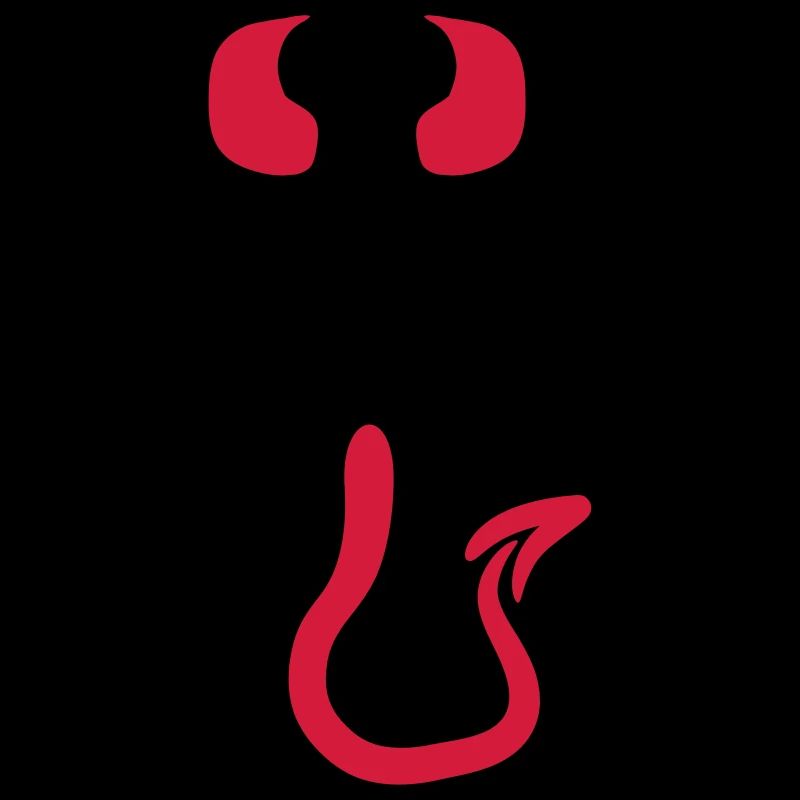 Teufel Satan Schwanz Hörner Böse