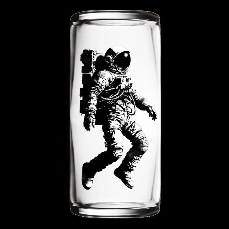 Astronaut im Glas