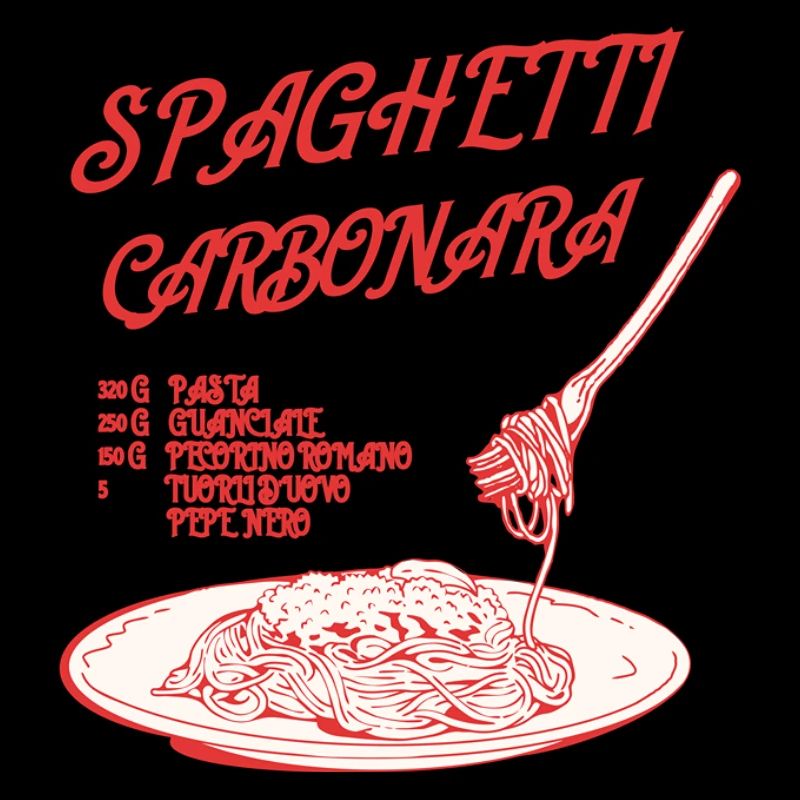 Recette de spaghetti à la carbonara