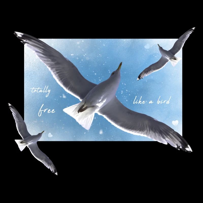 frei sein wie ein Vogel