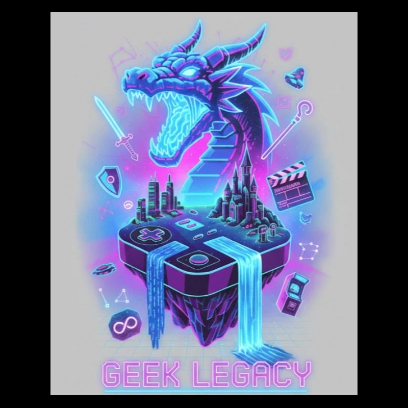 Neon Dragon on Retro Console