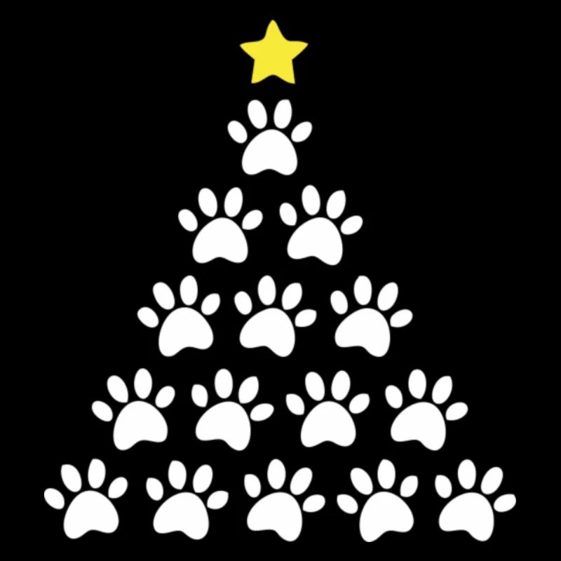 Weihnachtsbaum Pfote