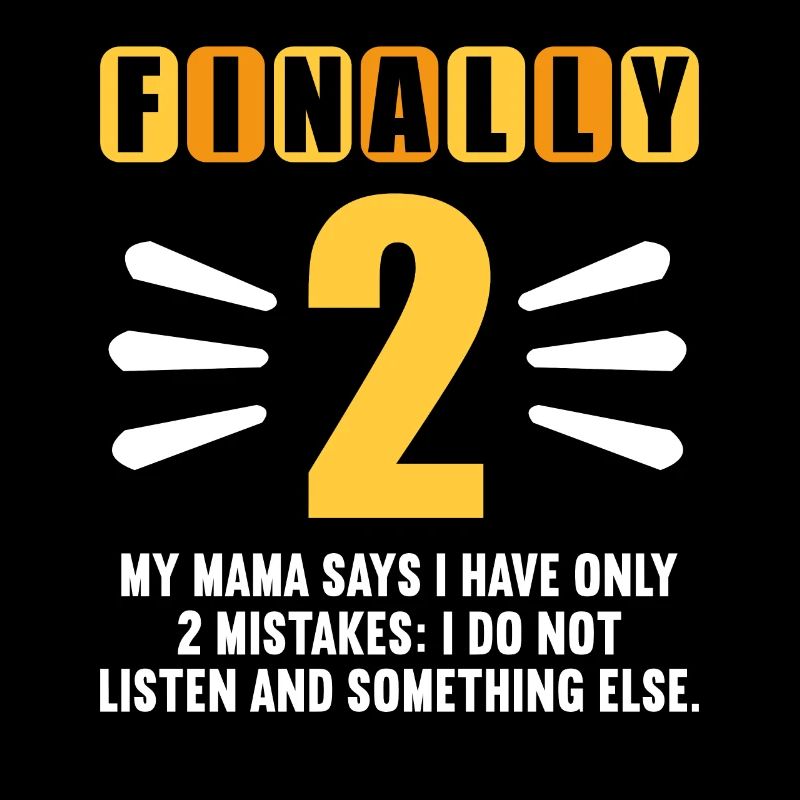 Finally 2 mom says have only 2 mistakes 2nd birthday