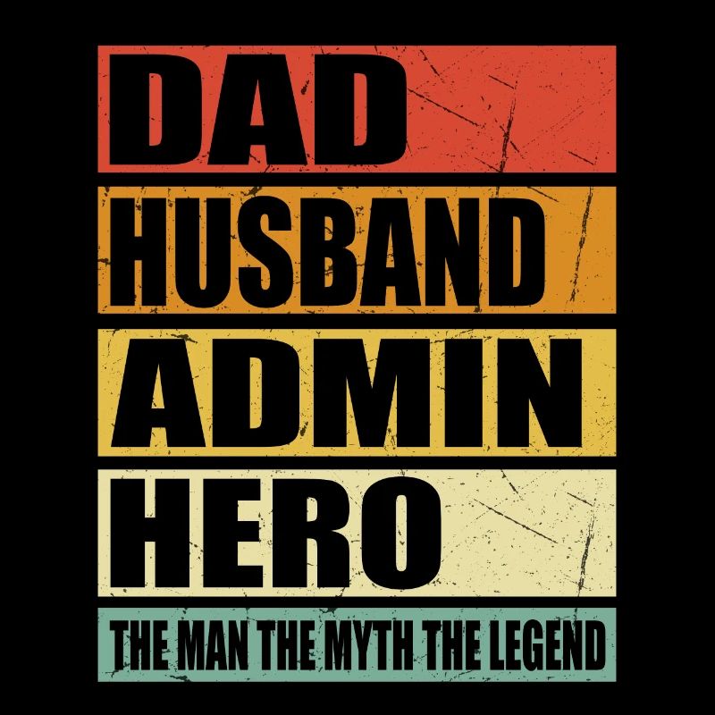 Vater Ehemann Admin Held