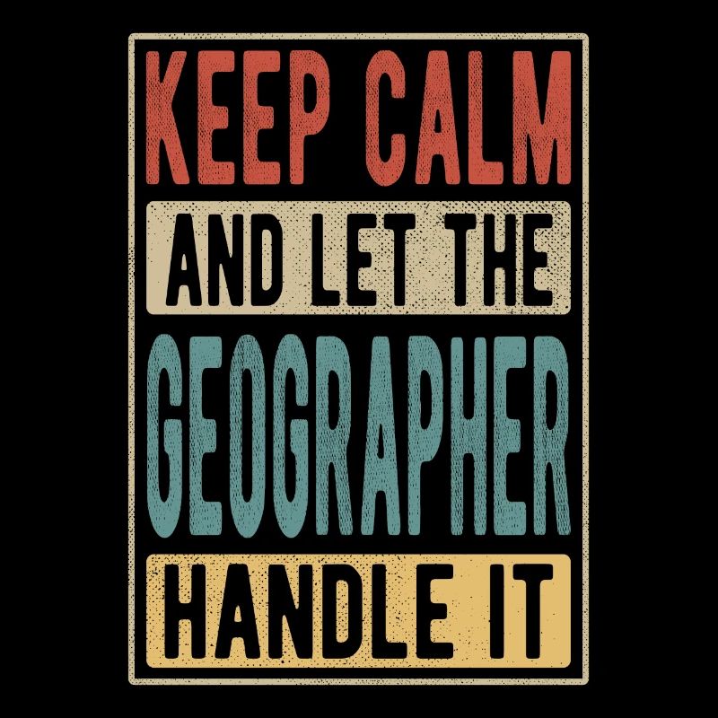 Geographen-Retro-Geschenk
