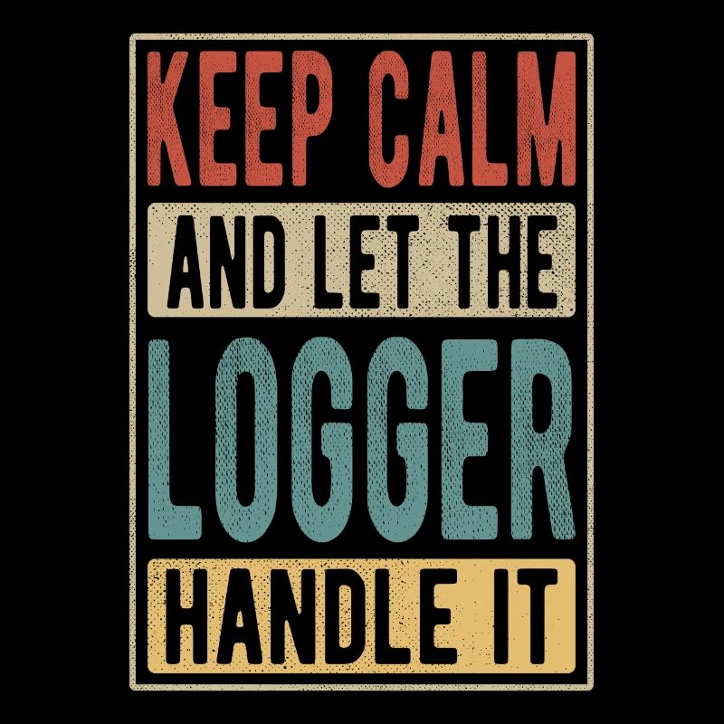 Logger Retro Geschenk