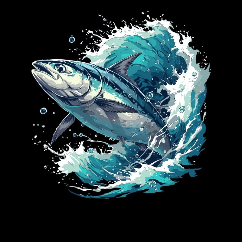 Tuna Thunfische Thunfisch