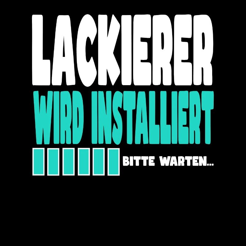 Lackierer wird installiert