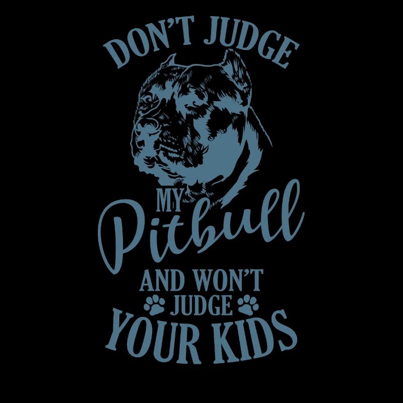 Ne pas juger mon chien pitbull