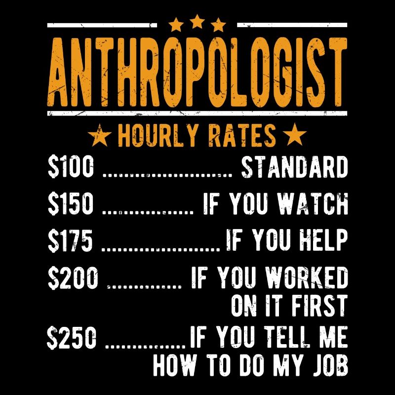 Anthropologue Salaire horaire