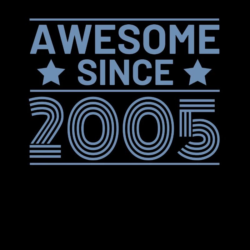 Geburtstag Awesome seit 2005